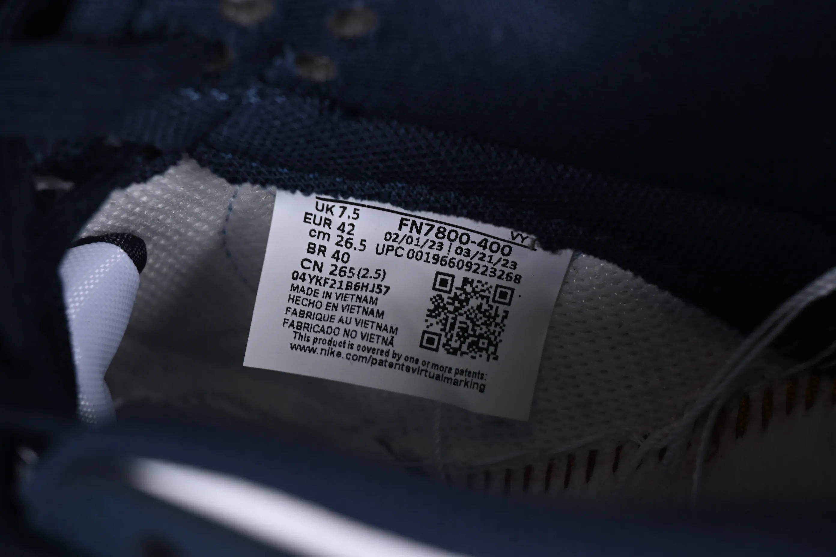 All categories Nk SB Dunk series Nk SB Dunk Low low-top sneakers C version Nk Dunk Low "Navy\University Blue" Obsidian SB low-top sports and leisure sneakers FN7800-400